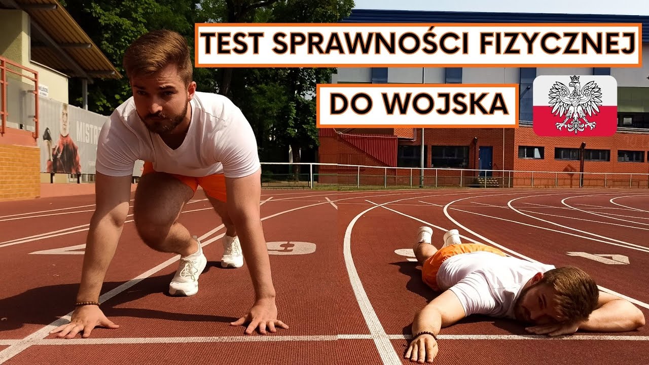 Test Sprawności Fizycznej do Wojska - cywil zdaje do wojska polskiego