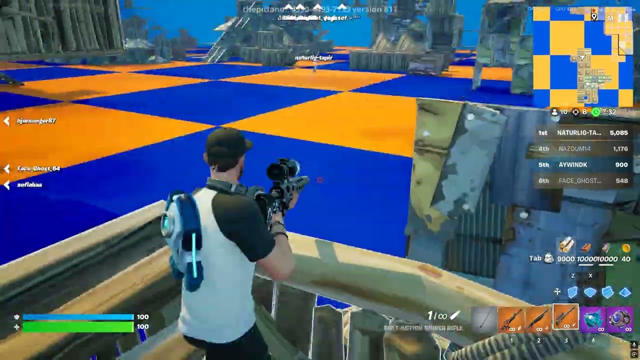 Fortnite | the pit | gameplay | dansk |