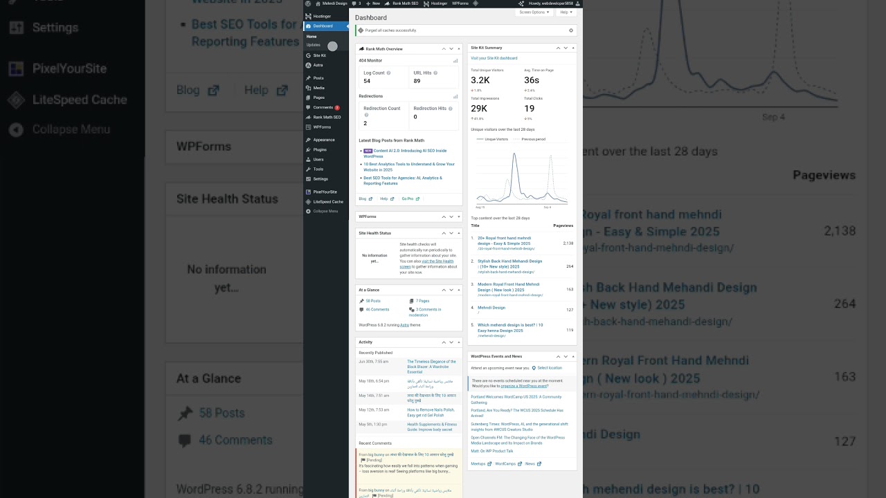 how to fix the wordpres website site issues | update wordpres new Version