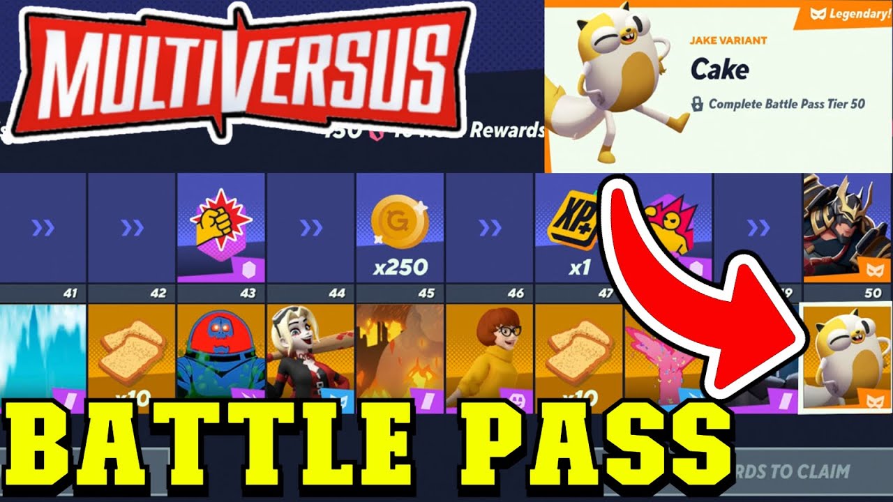 Multiversus BATTLE PASS First look