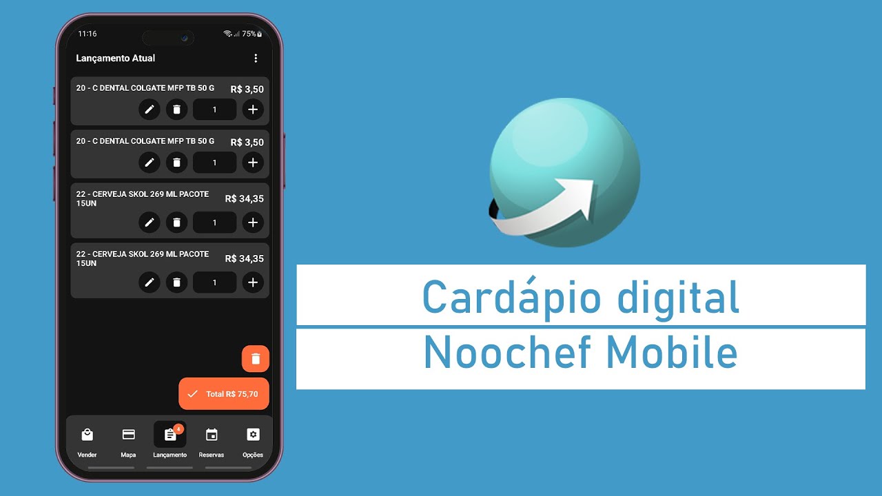 Comanda digital Noochef Mobile