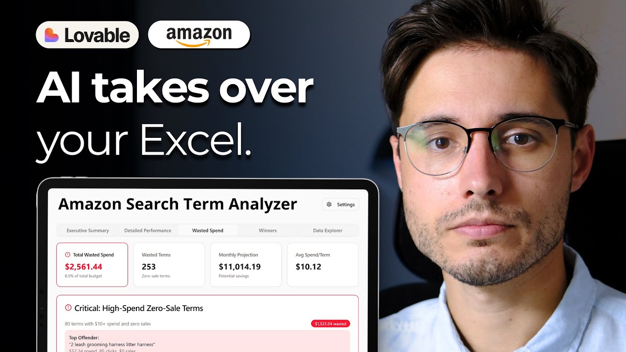 This AI Tool will replace 80% of your Amazon spreadsheets (in minutes)
