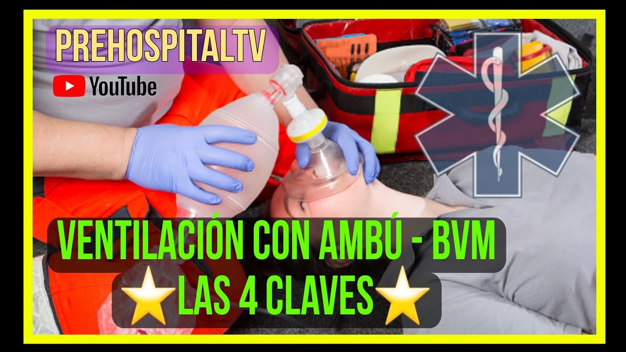 ⭐️⚠️El secreto para el buen uso del Balón resucitador - AMBU⚠️⭐️
