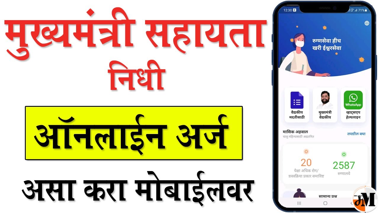 गंभीर आजारांसाठी आर्थिक मदत मिळवा | मुख्यमंत्री सहाय्यता निधी | Chief Minister Medical Relief Fund