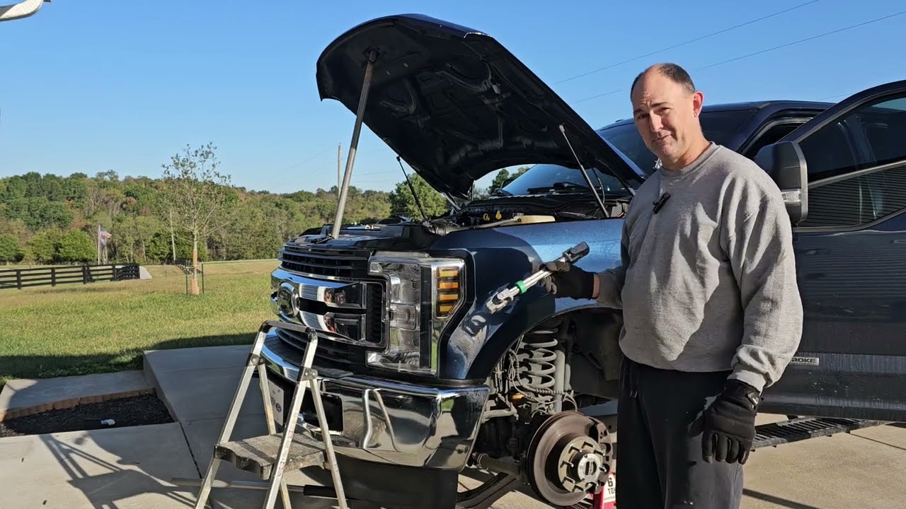 Проблема стука / люфта / щелчков рулевого колеса Ford F-250 Super Duty РЕШЕНА!!