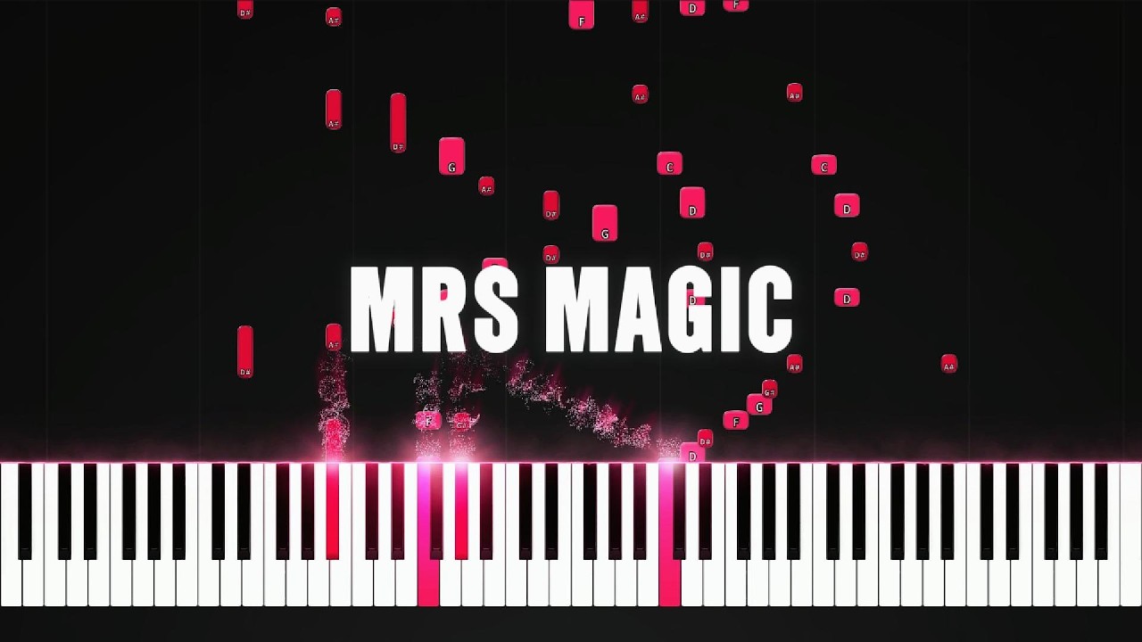 Mrs Magic - Strawberry Guy (Piano Tutorial)