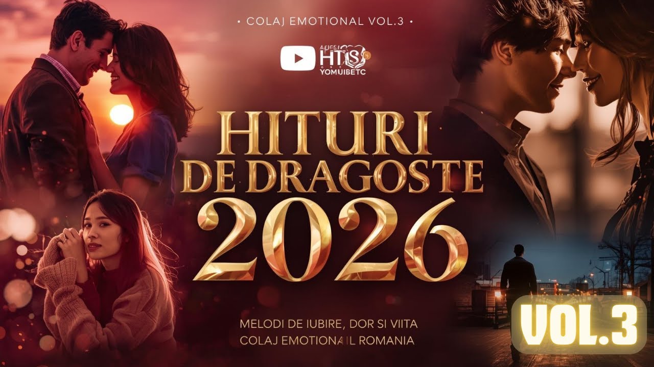 HITURI DE DRAGOSTE 2026 ❤️ Melodii de Iubire, Dor și Viață 💔Colaj Emoțional Vol.3| Love Hits Romania