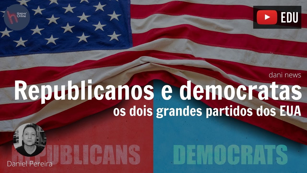 Republicanos e democratas, os dois grandes partidos dos EUA (Dani News)