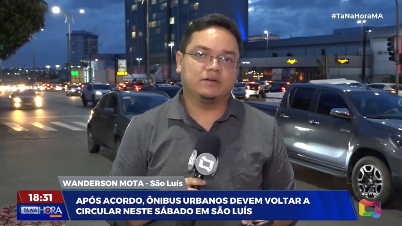 Após acordo, ônibus urbanos devem voltar a circular neste sábado em São Luís MA.