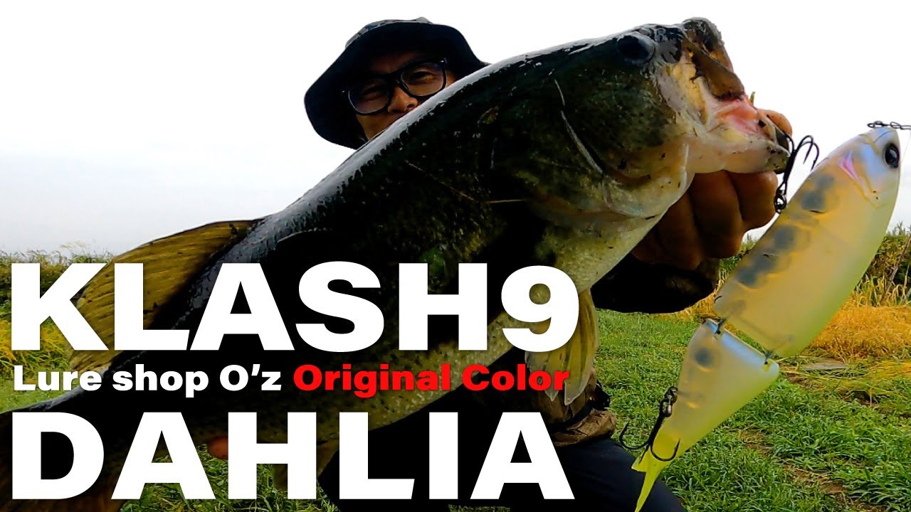 【バス釣り】はじめてクラッシュ9ダリア使ってみたら・・・【八郎潟】