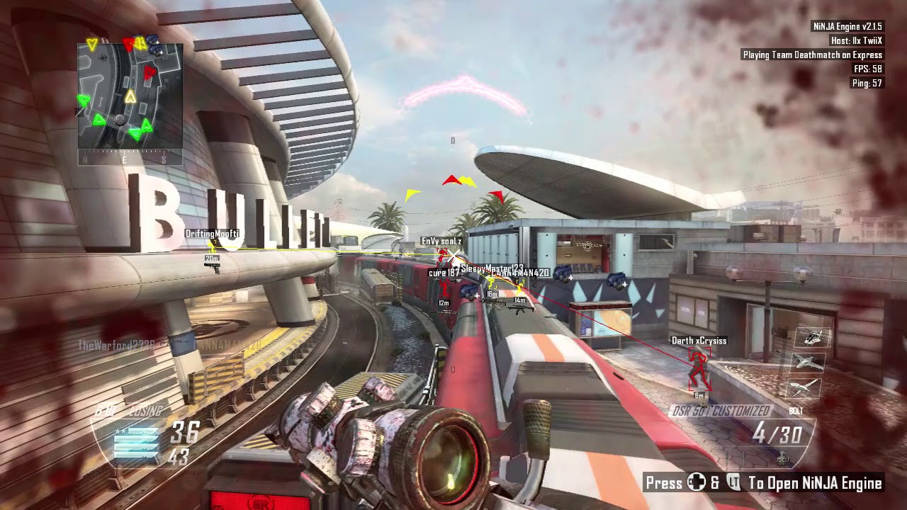 messing around on bo2 with my offhost