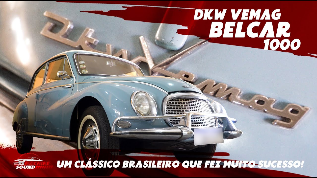 DKW Vemag Belcar 1000 1962 | Machine Sound Details - Ep. 117