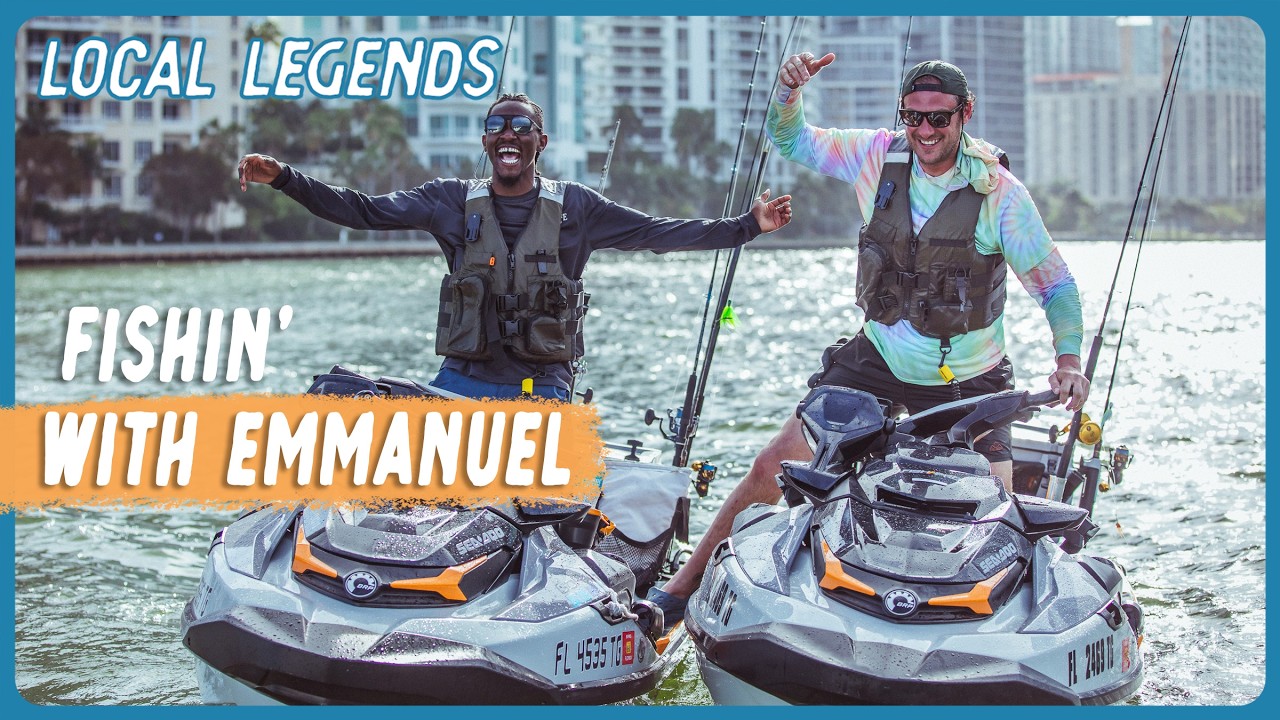 Brad & Emmanuel Go Offshore Fishing on a Sea-Doo | Miami | Local Legends | Brad Leone