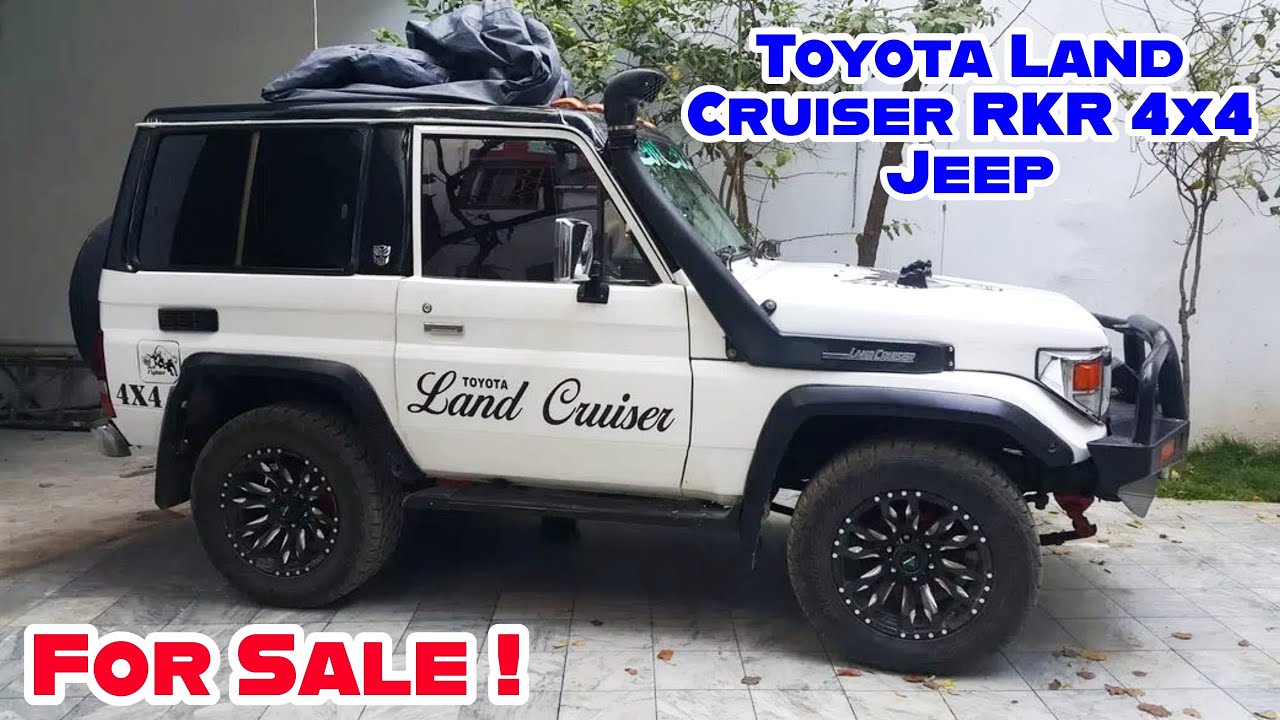 Toyota Land Cruiser 1989 RKR For Sale | Toyota Land Cruiser 4WD Jeep | Off-Road Jeep in Pakistan
