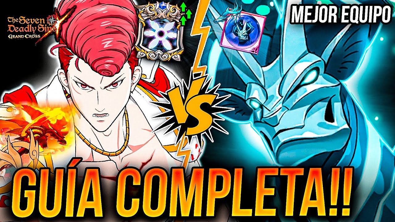 TYR RELIQUIA vs CIERVO PISO 4!!! 📈 N°1 MEJOR EQUIPO GUÍA COMPLETA! 🙂| Seven Deadly Sins: Grand Cross
