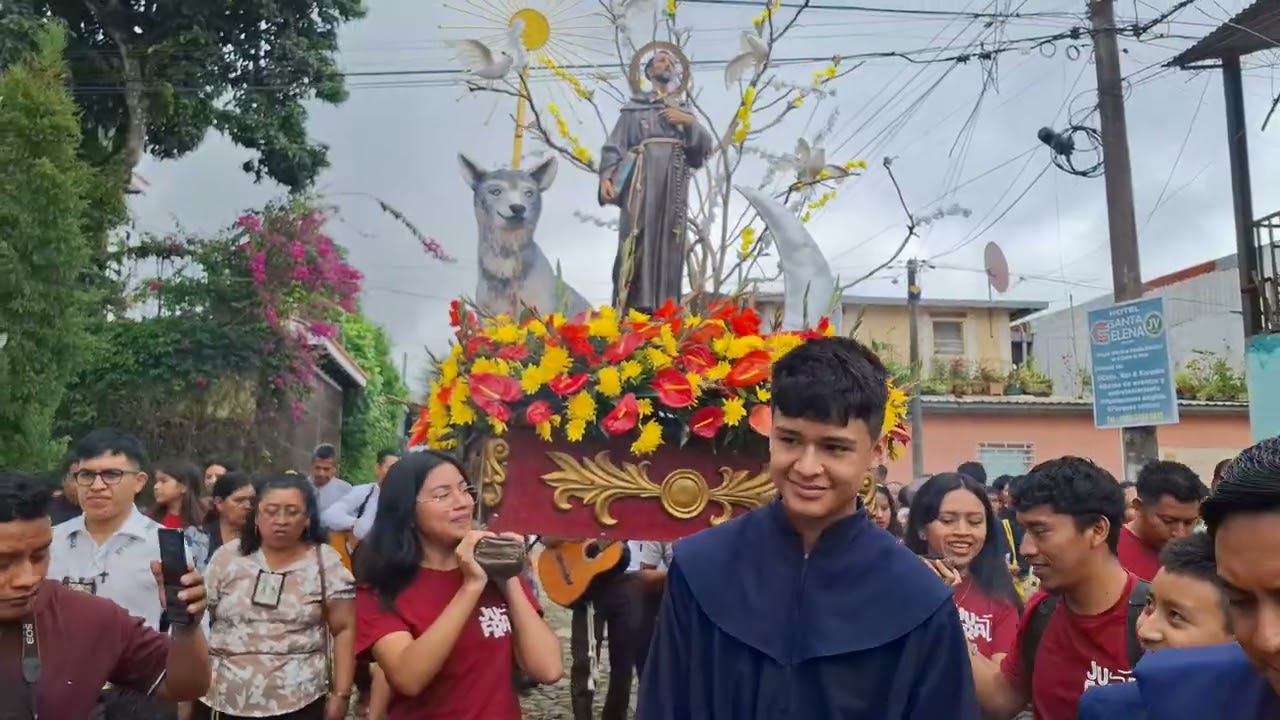 SAN FRANCISCO DE ASÍS CONCEPCIÓN DE ATACO 2025 PROCESIÓN 🇸🇻🤲