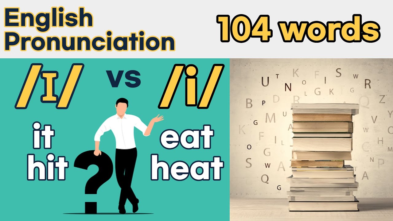 /ɪ/ and /i/ Vowels | English Pronunciation Exercises | Minimal Pairs, IPA
