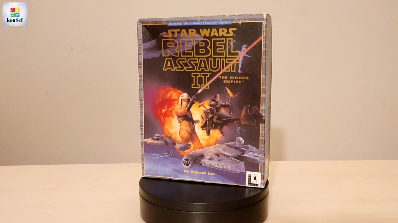 Star Wars Rebel Assault II - Pc (Big Box) unboxing