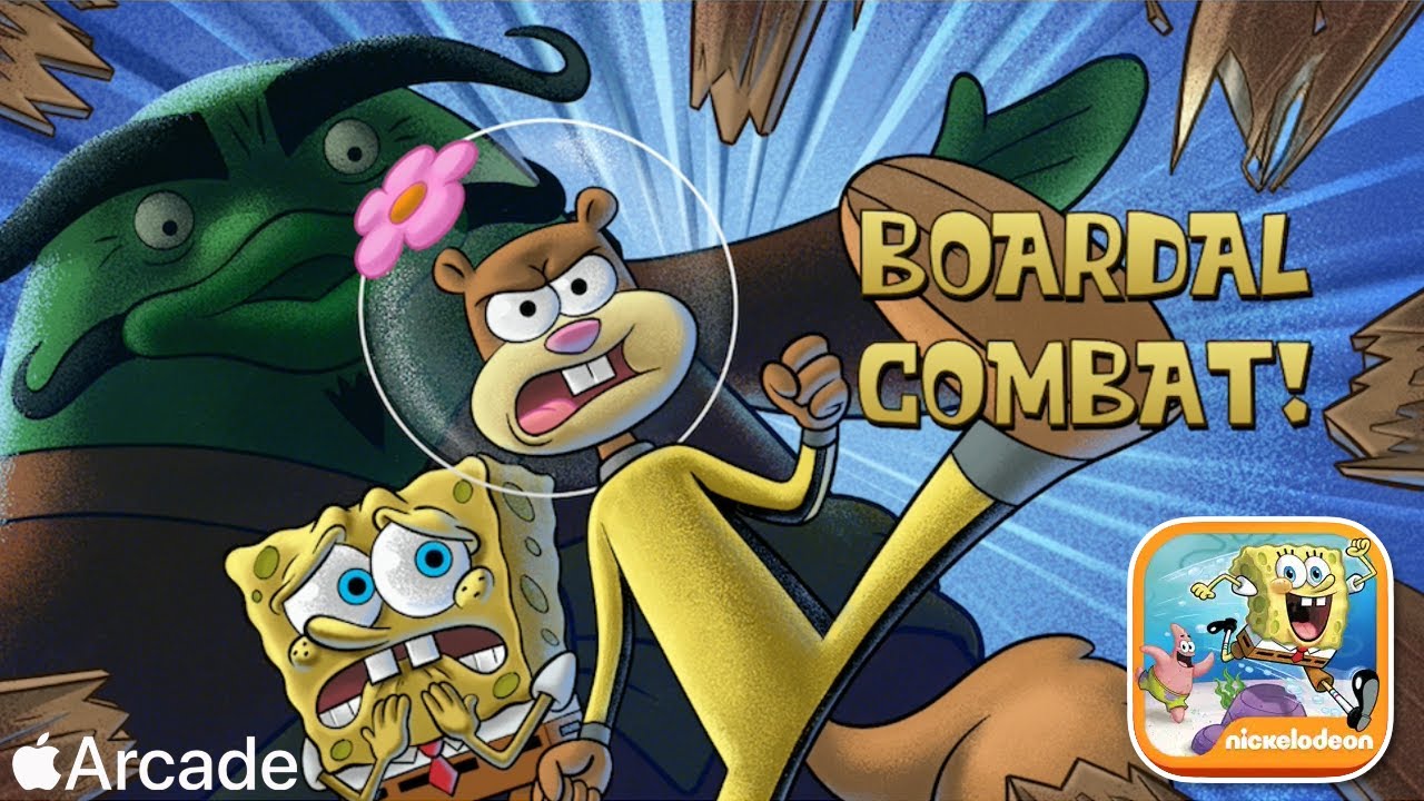 SpongeBob Patty Pursuit - BOARDAL COMBAT (Tale of the Tape) Full Gameplay