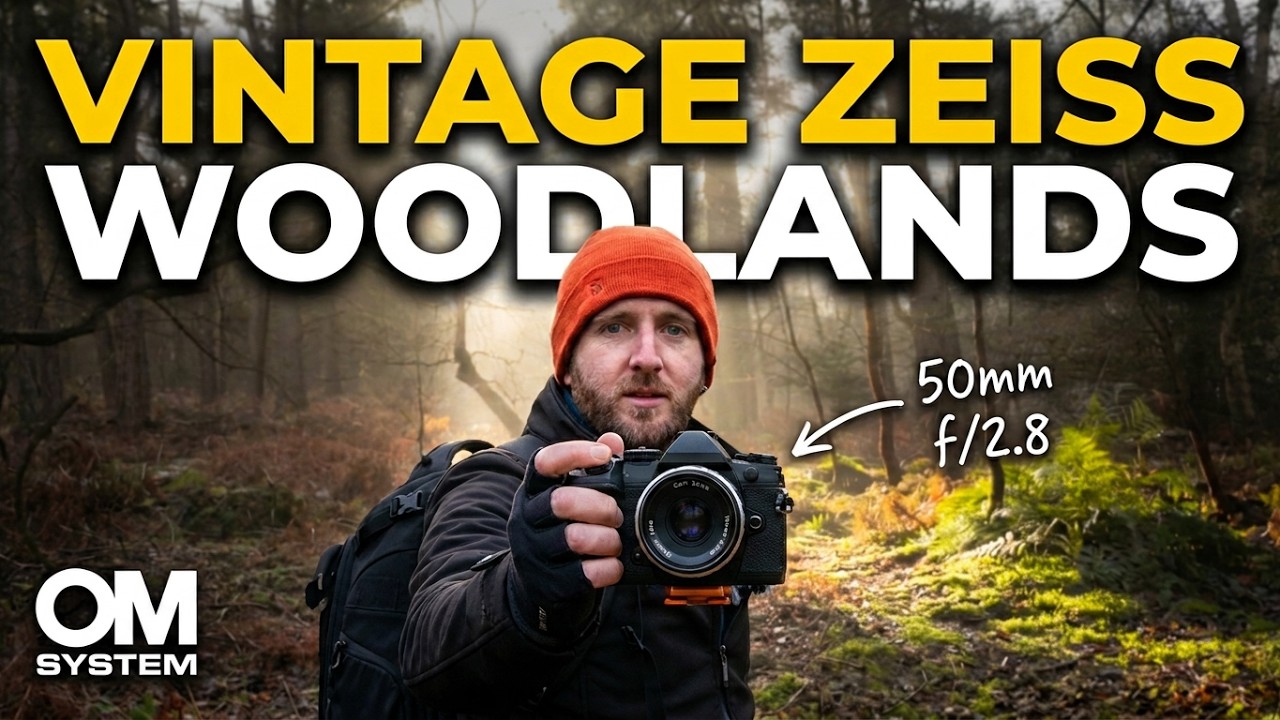 Using A Carl Zeiss Tessar 50mm f2.8 For Woodland Photography