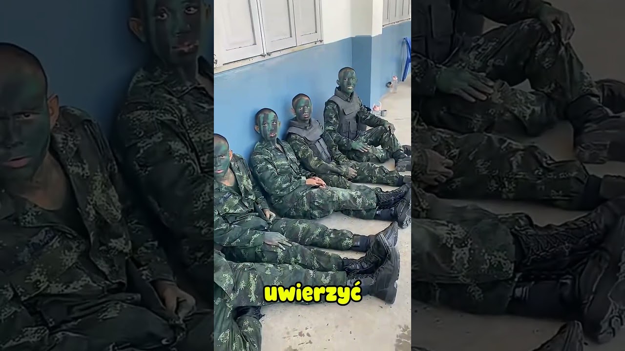 Ktoś w wojsku pomylił farby...!😂😮