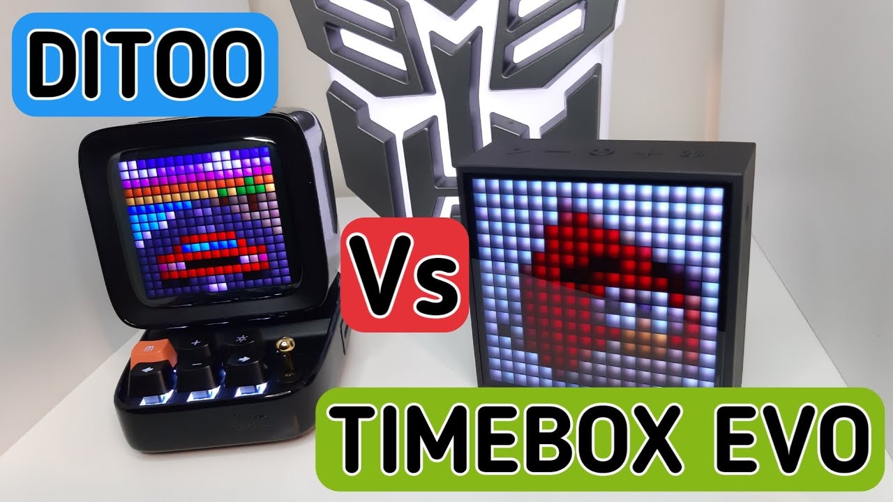 Divoom Ditoo Vs Timebox Evo
