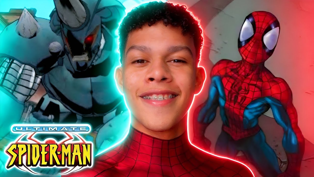 ULTIMATE SPIDER MAN (PS2) #02 - Enfrentando um Rhinoceronte GIGANTE!!!
