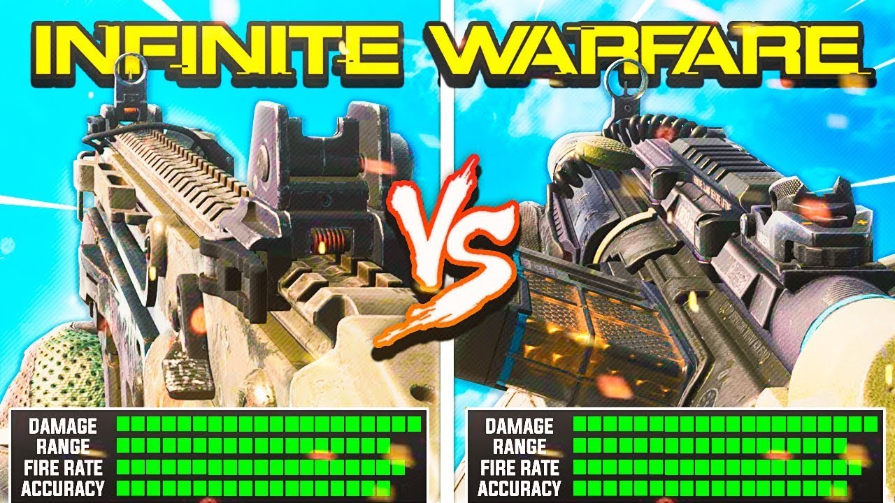 the most OVERPOWERED SMGs in CALL OF DUTY! - VPR Hades VS Karma Deimos  (Infinite Warfare)
