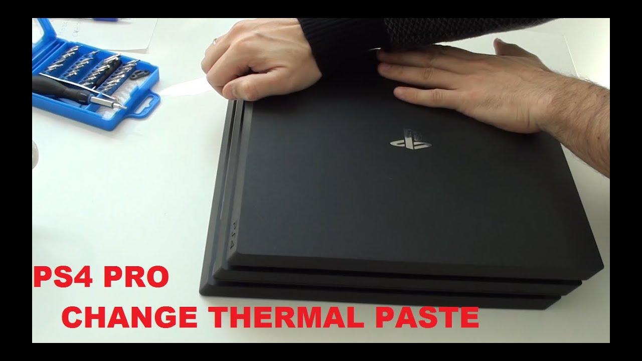 Playstation 4 PRO - Change thermal paste