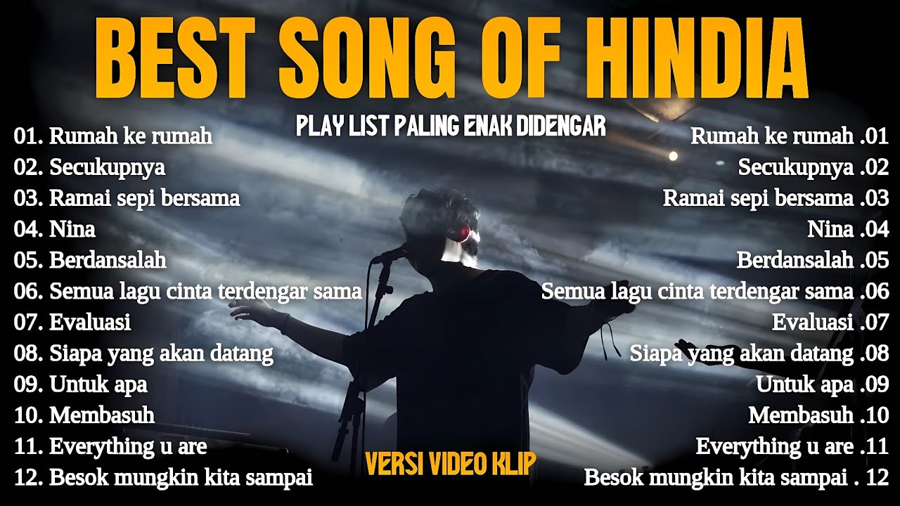 Hindia - RUMAH KE RUMAH - SECUKUPNYA || Top Hits Spotify Indonesia 2025 || Lagu Pop Indonesia