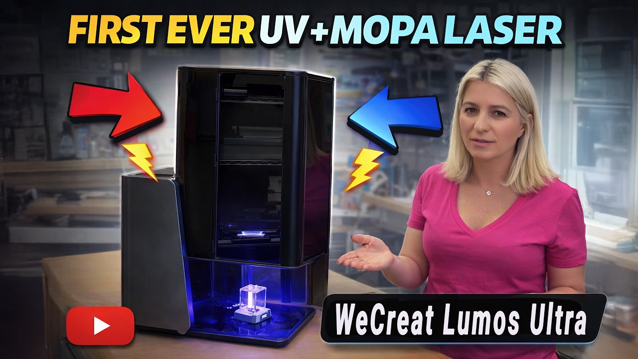 WeCreat Lumos Ultra – First Look at the Game-Changing Laser UV + 60W MOPA all in one machine