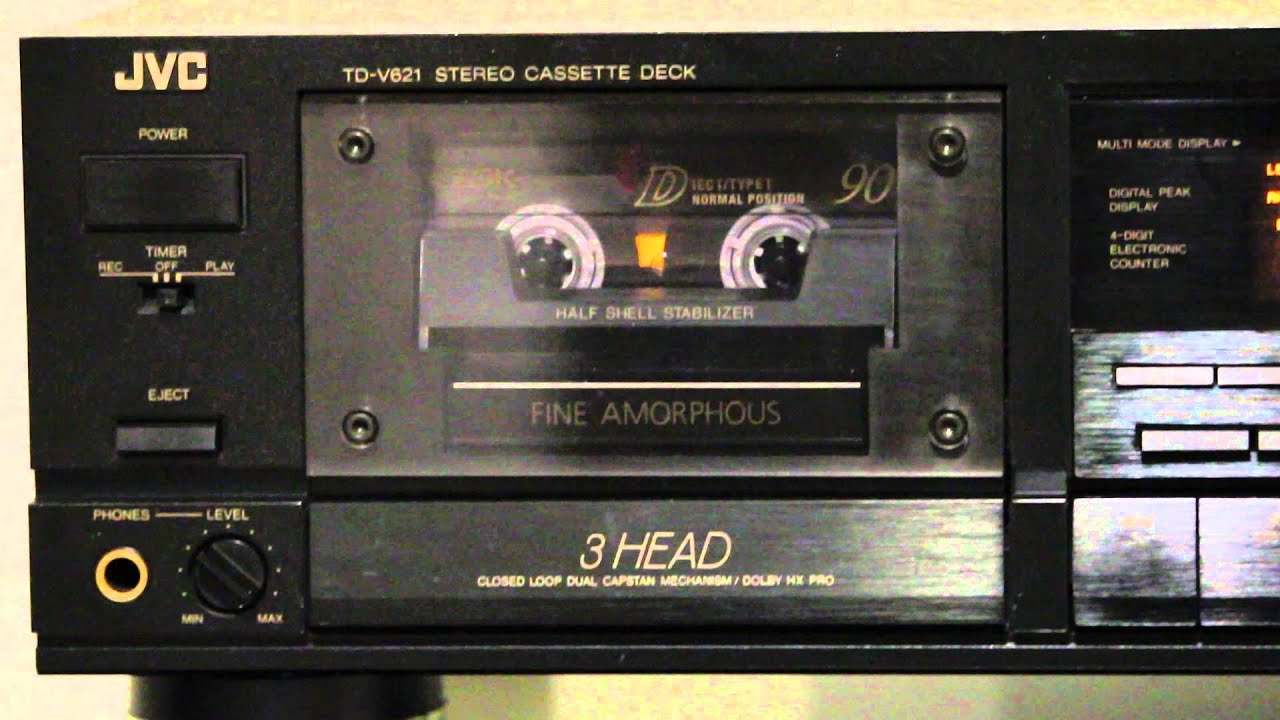 JVC TD-V621 an amazing very HQ-Tapedeck