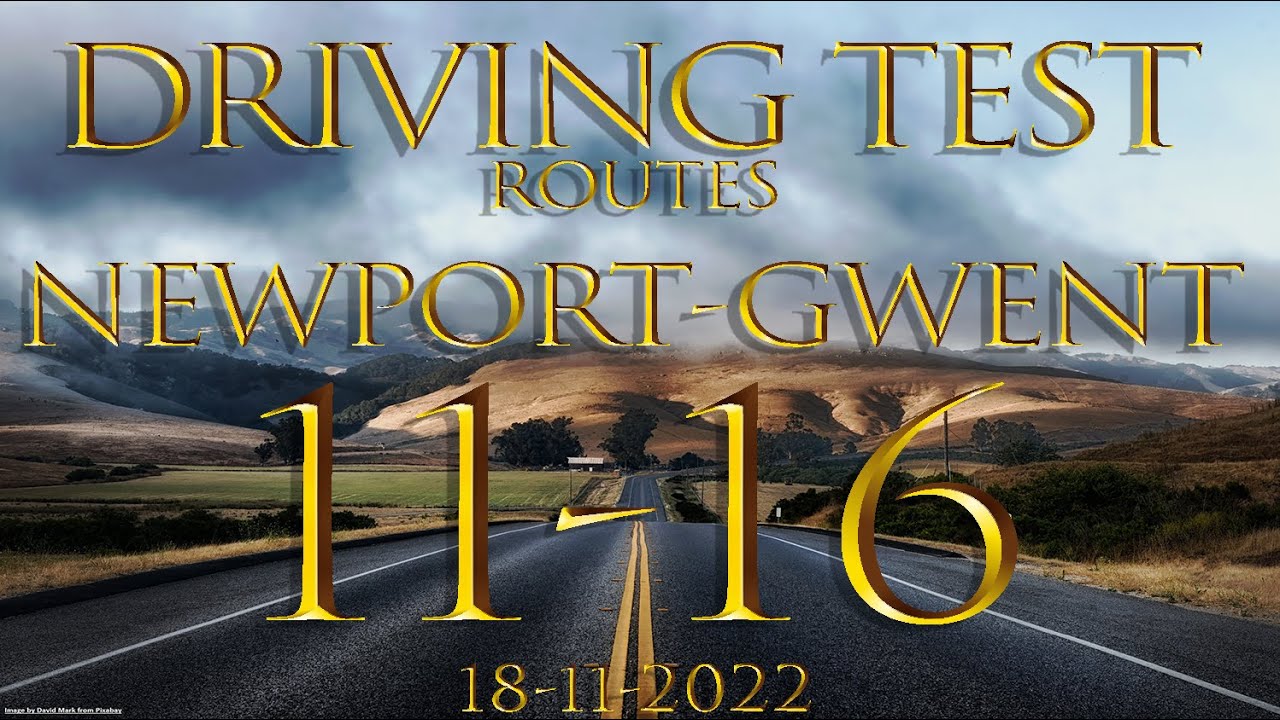 Driving Test Routes Newport (Gwent) #11 with Sat Nav