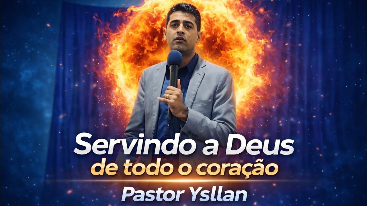 Servindo a Deus de todo o coração.(Pastor ysllan)