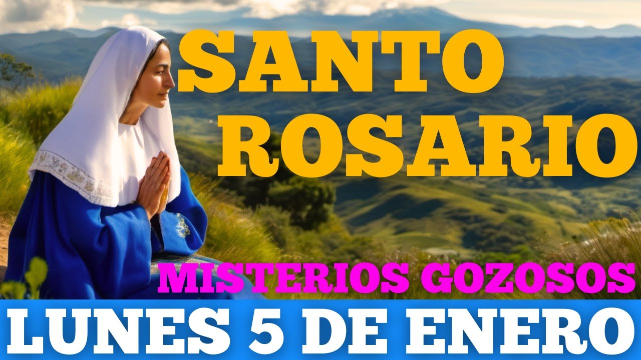 SANTO ROSARIO CORTO DE HOY (LUNES 05 DE ENERO DE 2026) | ORACION DE HOY | ORACIONES CATÓLICAS