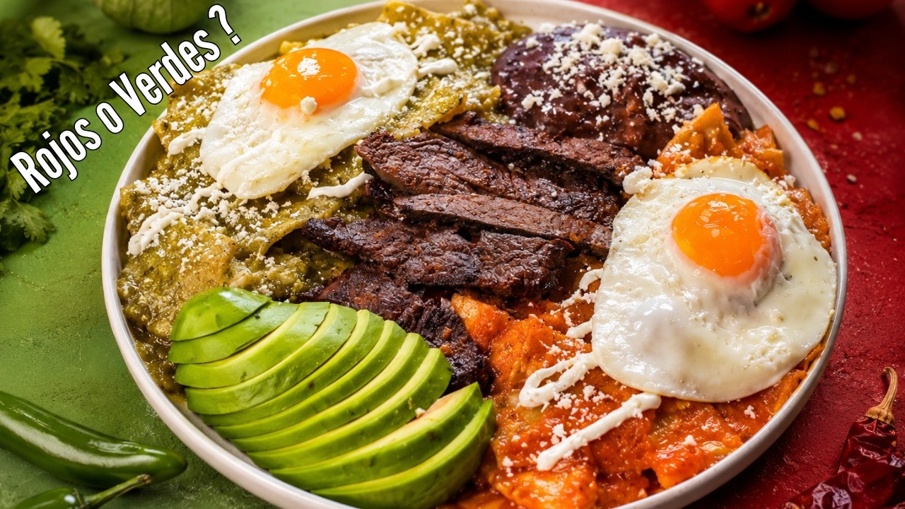 CHILAQUILES DIVORCIADOS | Desayuno Mexicano Fácil y Delicioso