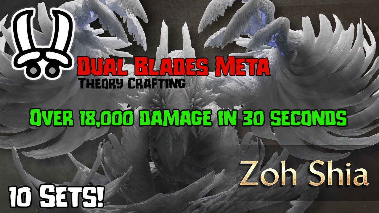 Dual Blades Meta Theory Crafting | Over 18K Damage in 30 Seconds! (No Heroics or Counterstike)