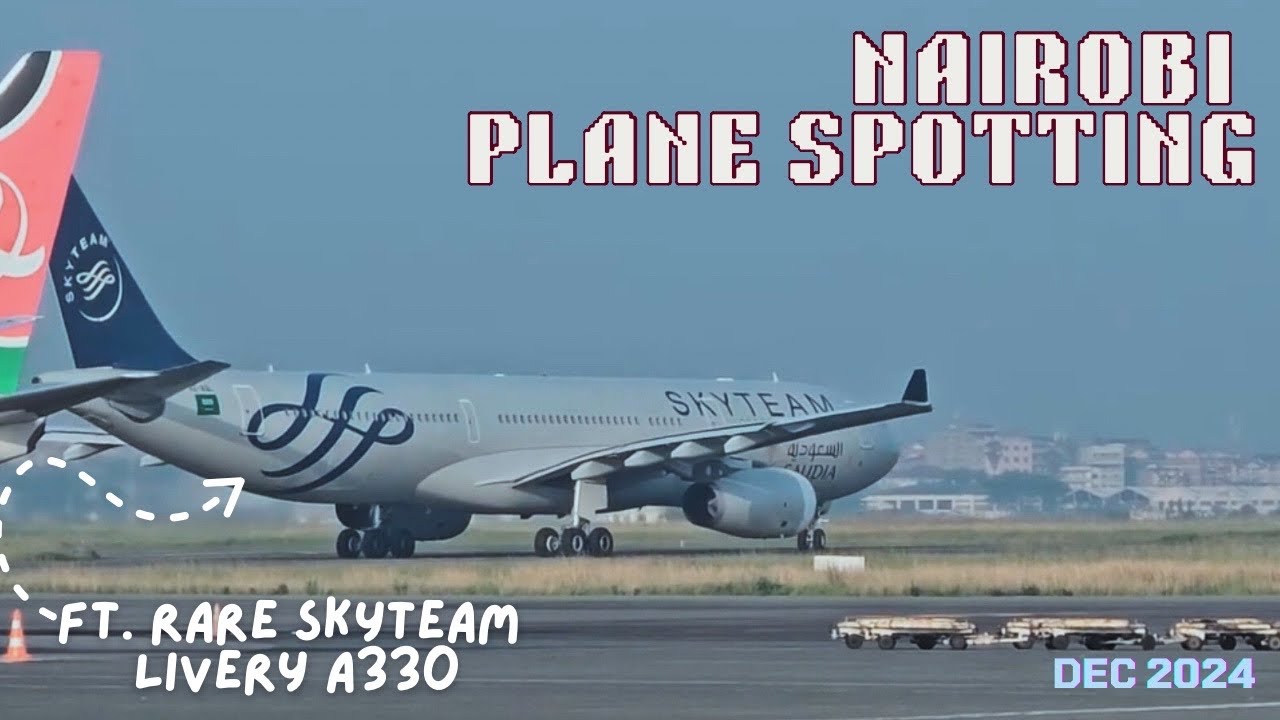 Epic plane Spotting Compilation | Nairobi Jomo Kenyatta international | 05.12.2024