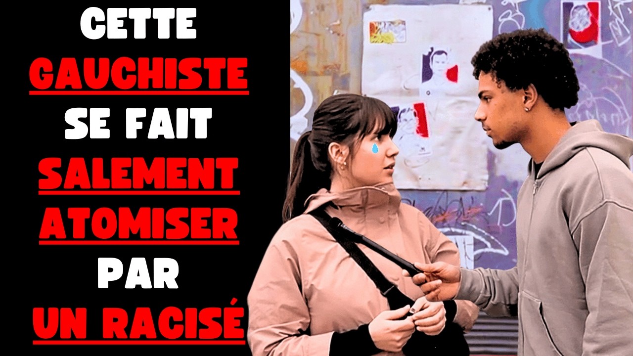 ELLE DECHIRE LES AFFICHES DE QUENTIN ET SE FAIT HUMILIER EN DIRECT