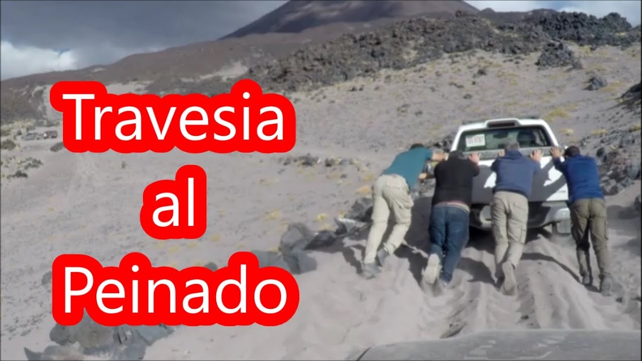 Vamos hasta el Volcan El Peinado y tenemos que dormir Ahi.