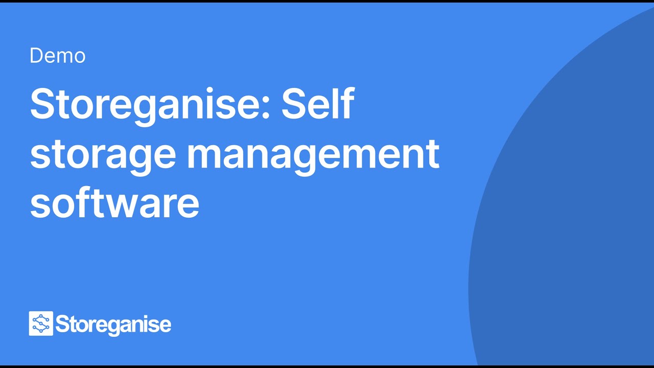 Storeganise: Self storage management software