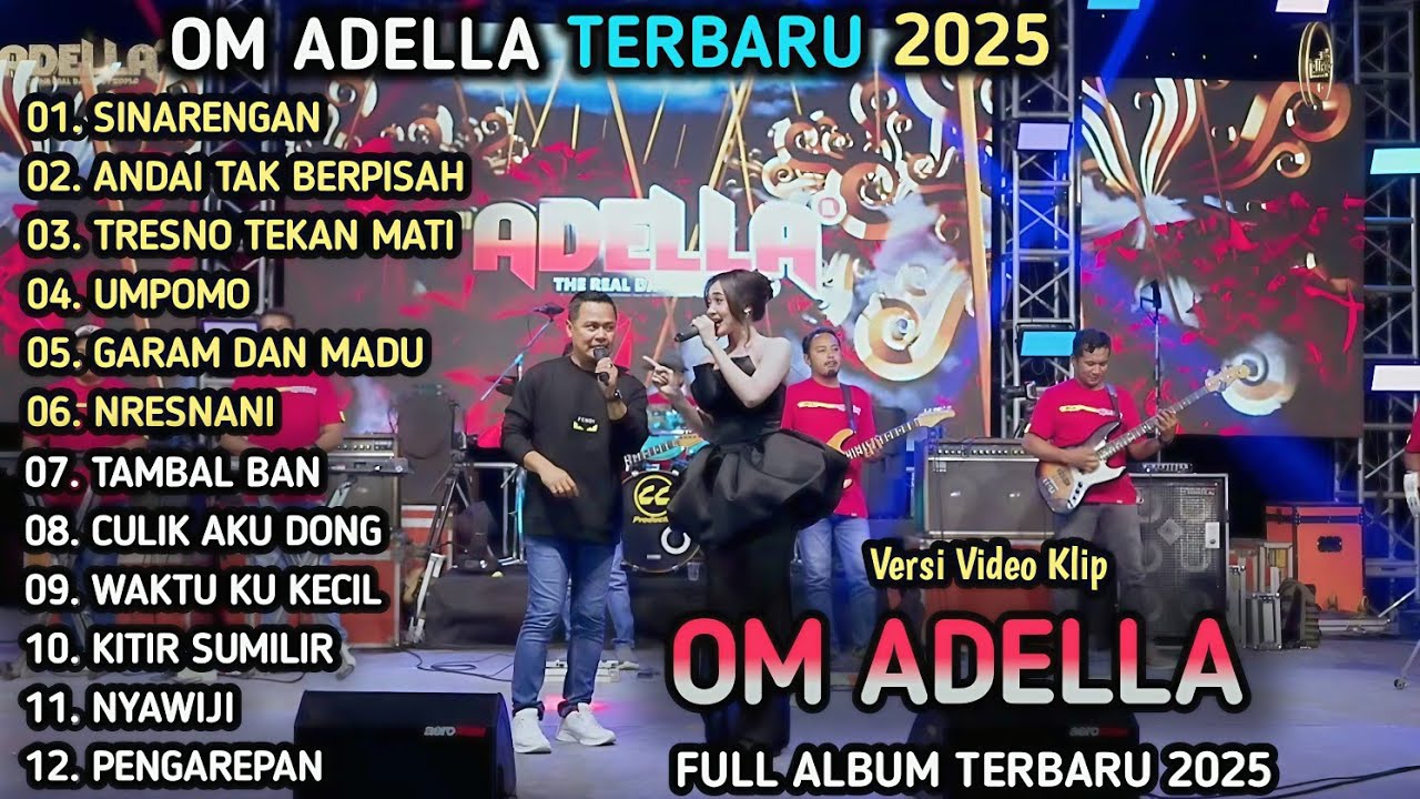 SINARENGAN - Difarina Indra Ft Fendik Adella - ANDAI TAK BERPISAH - OM ADELLA TERBARU 2025
