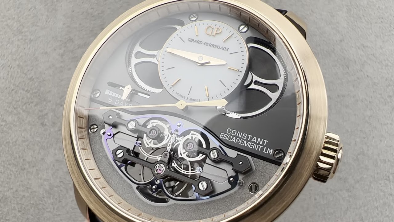 Girard-Perregaux Constant Escapement L.M. 93500-52-731-BA6D Girard-Perregaux Watch Review