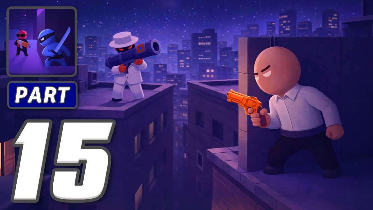 Stealth Master: Assassin Ninja - Gameplay Walkthrough Part 15 - Strike Fade Survive (iOS, Android)
