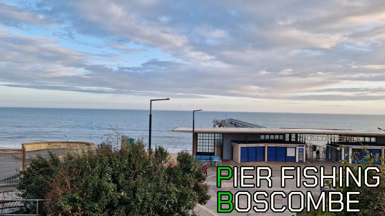 PIER Fishing BOSCOMBE with @Fishingdorsetlive