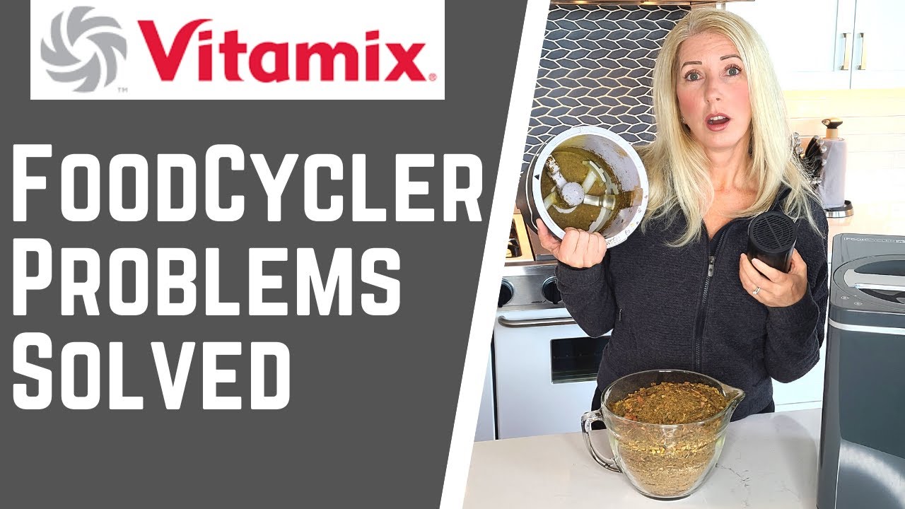 FoodCycler Troubleshooting: How to prevent “caking” & change filters in Vitamix food waste composter
