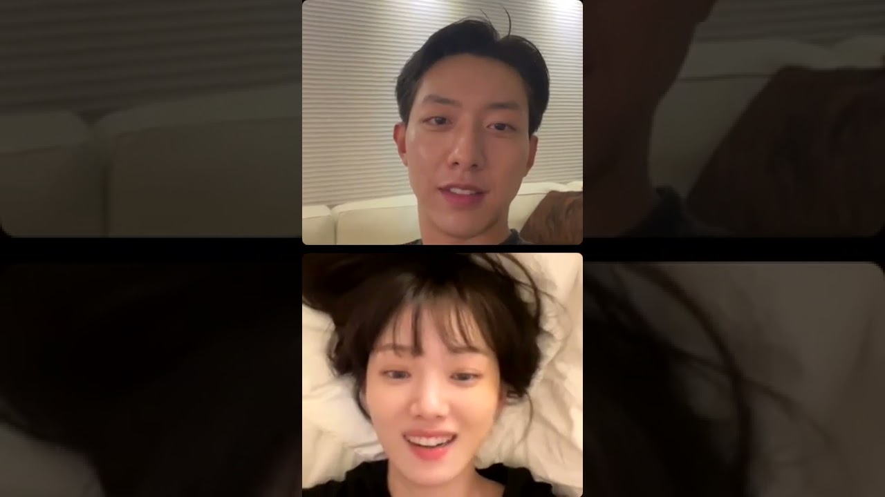 220514 Lee Jung Shin 이정신, Lee Sung Kyung 이성경 Instagram Live  leejungshin91