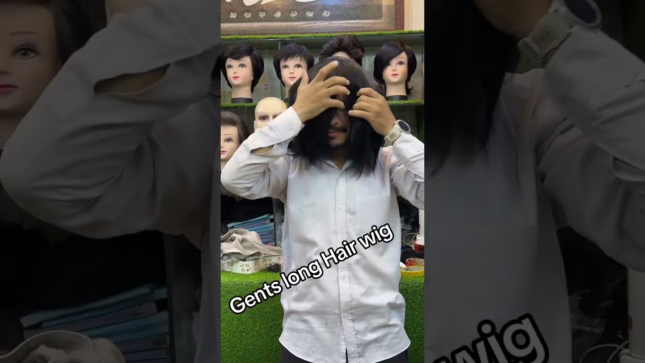Gents Long Hair wig order ky liya whatapp py contact kary 0331,53,70,355#Hairwig##unfrezzmyaccount#