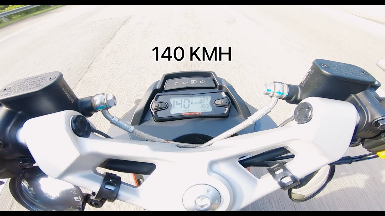 Italjet Dragster 200 tukar roller terus capai 140KMH! | Italjet Dragster 200 Top Speed!