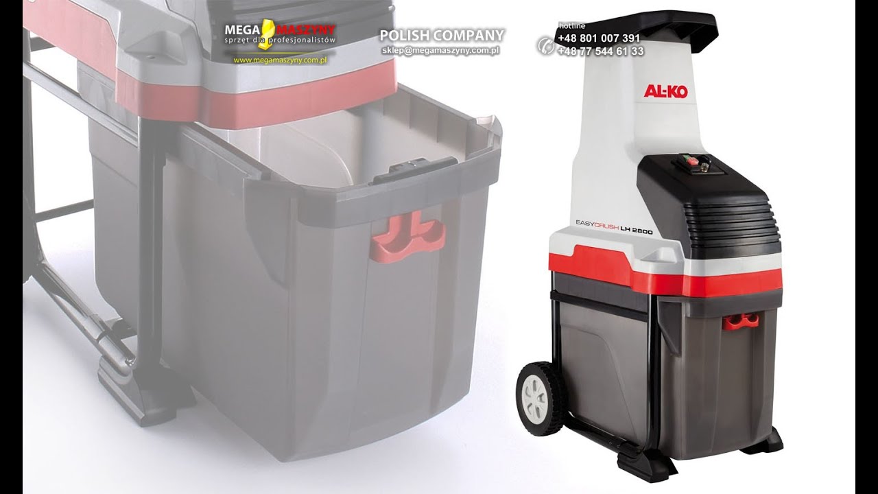 Elektryczny rozdrabniacz do gałęzi  Al-KO LH 2800 Easy Crush